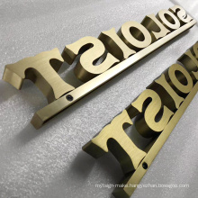 304 stainless steel door numbers 3D metal letter Custom Sign